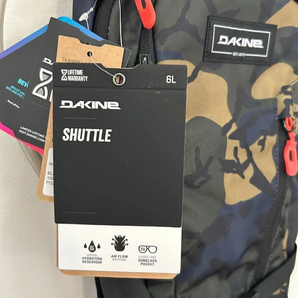 Dakine Shuttle Hydration Pack - 6L, Cascade Camo